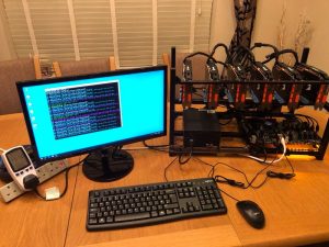 crypto mining on work computer